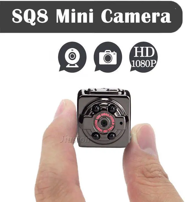 Alt view image 2 of 5 - SQ8 Camera Video Voice Audio Recorder Wireless Infrared Smart Outdoor Action Camcorder Secret Pocket Micro Cam Professional