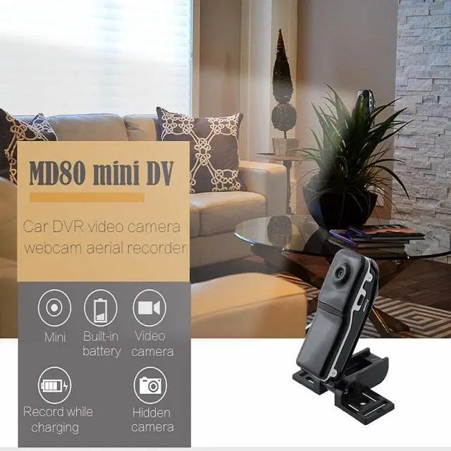 Alt view image 2 of 5 - Portable Mini Camera Digital Video Audio Secret Camcorder Action Sports Micro Cam Car Bike Recorder Small Pocket DVR DV Cam