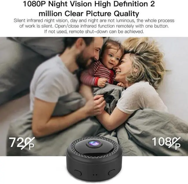 Alt view image 2 of 5 - Wifi Mini Video Camera Digital Small Wireless IP IR Camcorder Security Home Surveillance Action Camara Secret Micro Kamera