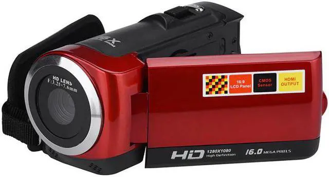 Alt view image 3 of 5 - HD-C7 Video Camera Full HD 1080P Portable Camcorders 16x Zoom 16MP Home Use Digital Camera 2.7" Rotating LCD Screen #