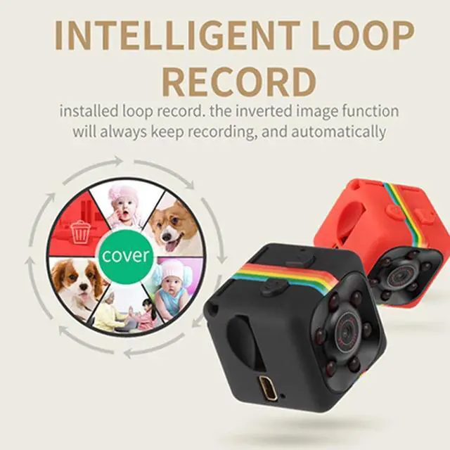 Alt view image 4 of 5 - Newest SQ11 Mini camera HD 1080P Camera Night Vision Mini Camcorder Action Camera DV Video voice Recorder Micro Cameras