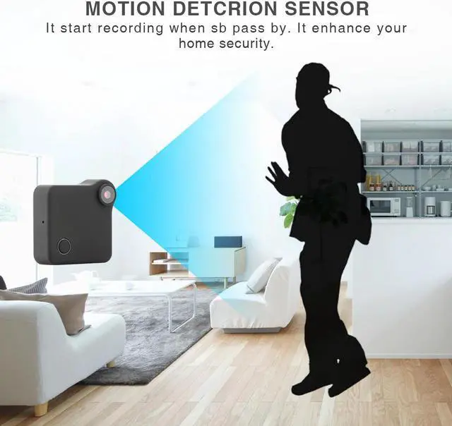 Alt view image 4 of 5 - Camera Mini Camera Sport Home Security IP Camera Wireless Smart WiFi Audio Record Surveillance Baby Monitor HD 1080P