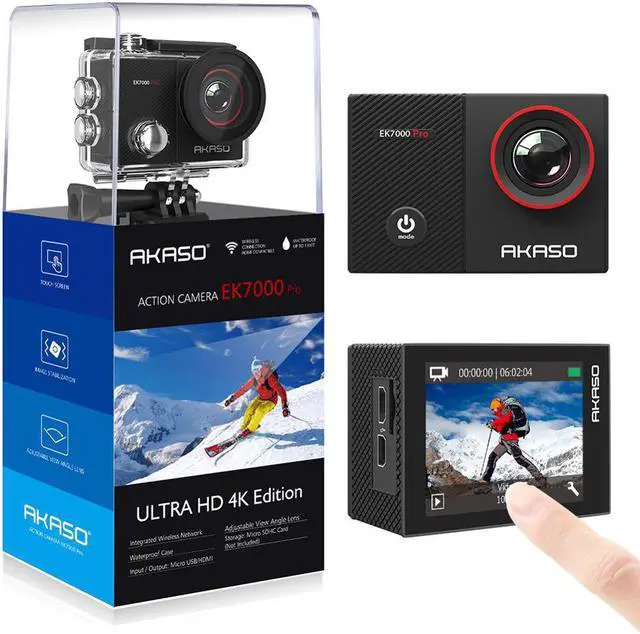 Main image of Go EK7000 Pro Action Camera Ultra HD 4K WiFi 1080P/60fps 2.0 LCD 170D Lens Helmet Cam Waterproof Sports Camera EIS