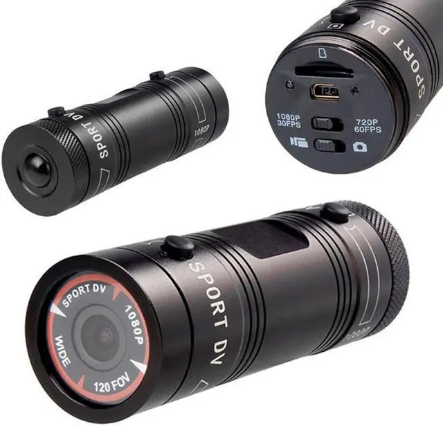 Alt view image 4 of 5 - Camera HD Mountain Motorcycle Bike Bicycle Helmet Sports Action Camera DV Full HD 1080p Car Video Recorder For Dropshipping