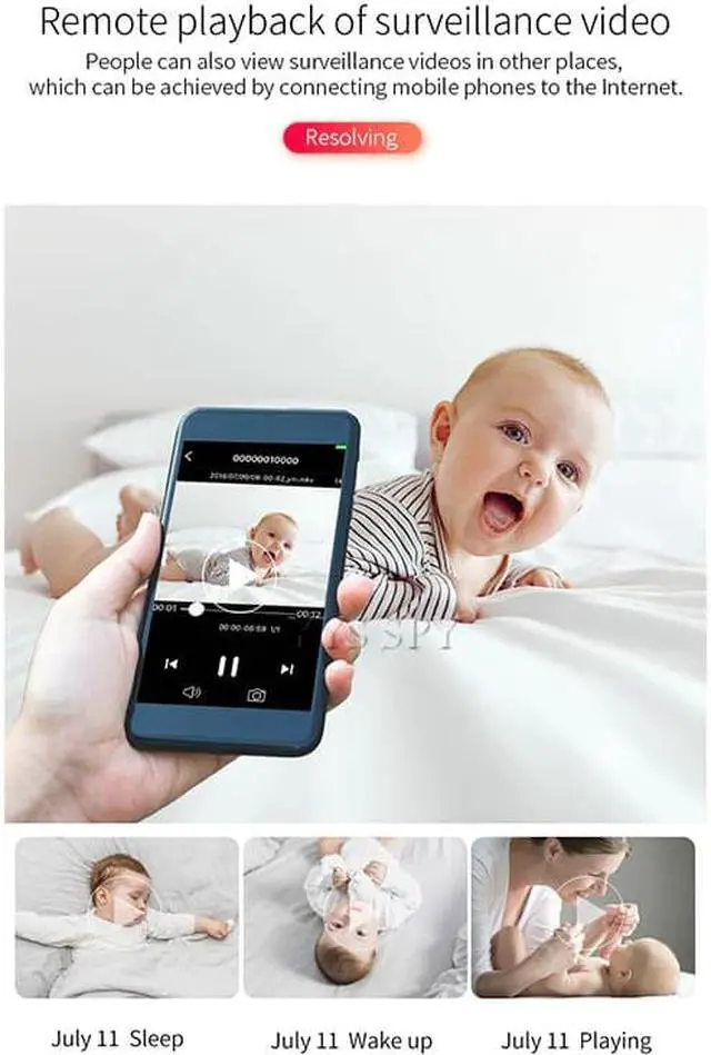 Alt view image 5 of 5 - 8 Hours Video Recording HD 1080P Mini Wifi Camera Espia Micro Action Bike Kamera Secret Gizli Small Cam Night Vision IP Camara