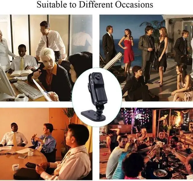 Alt view image 5 of 5 - Portable Mini Camera Digital Video Audio Secret Camcorder Action Sports Micro Cam Car Bike Recorder Small Pocket DVR DV Cam