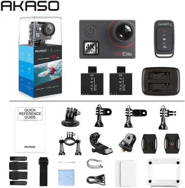 Main image of V50 Elite Native 4K/60fps 20MP Ultra HD 4K Action Camera WiFi Touch Screen Voice Control EIS 40m Waterproof Camera