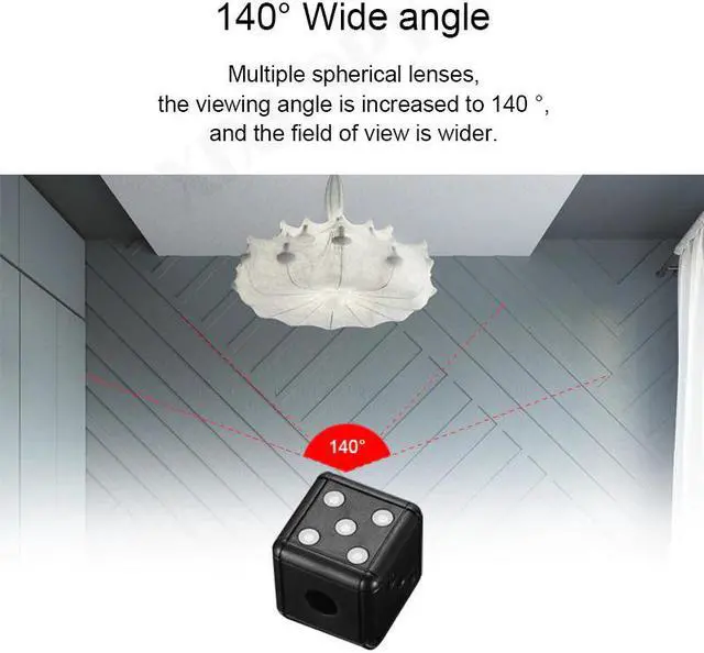 Alt view image 3 of 7 - 1080P Surveillance Mini USB Camera with Cell Phone App Remote Control Portable Security WIFI Cam Espion Small Action Camcorder