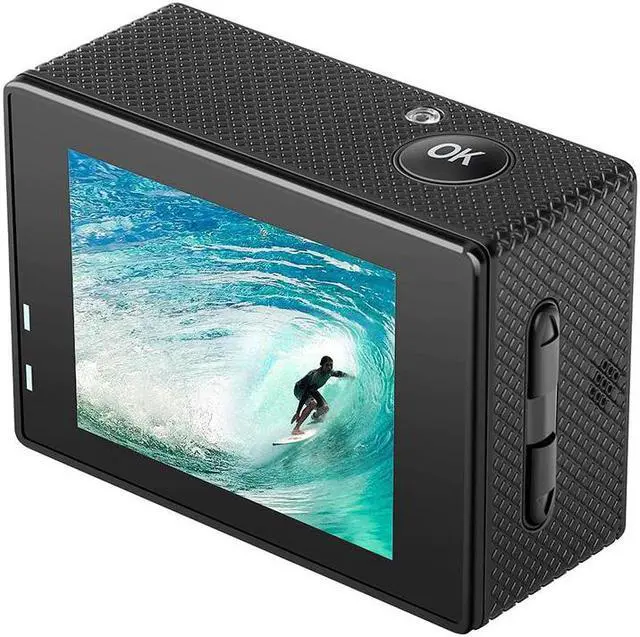 Alt view image 5 of 5 - Action Camera 2.7K/30FPS 1080P/60FPS WIFI 24MP Ultra HD Mini Helmet Cam WiFi Waterproof Sports Camera