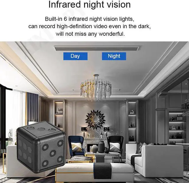 Alt view image 5 of 7 - 1080P Surveillance Mini USB Camera with Cell Phone App Remote Control Portable Security WIFI Cam Espion Small Action Camcorder