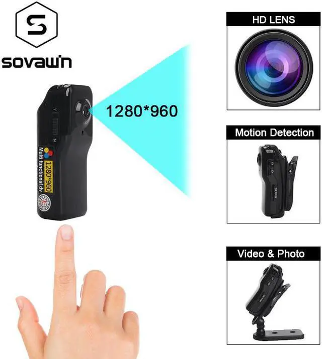 Main image of Camcorder Black Motion Detection Voice Recording Pen DV Action Camera DVR Portable Audio Recorder Video Small Secret Cam