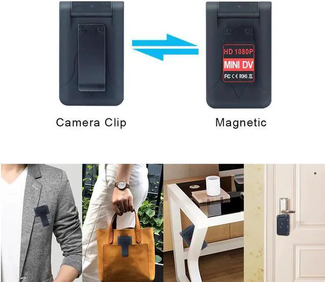 Alt view image 5 of 5 - Mini Camera Body Night Vision Camcorder Web USB Cam Sport DV Voice Video Recorder Action HD 1080P Bike Bicycle Recorder