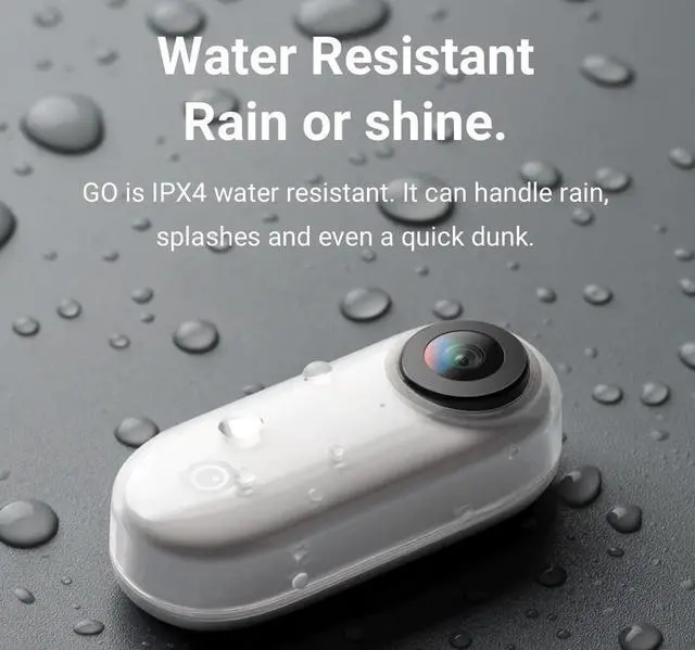 Alt view image 3 of 5 - 360 360 go Go 1080P New Action Camera  AI Auto Editing Hands- Super Mini Sports Camera Pk   360 one X