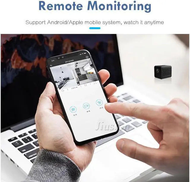 Alt view image 2 of 5 - Mini Wifi Video Camera Espia Wireless IP Camara Body Small Action Camcorder Night Vision DVR Home Surveillance Micro Webcam