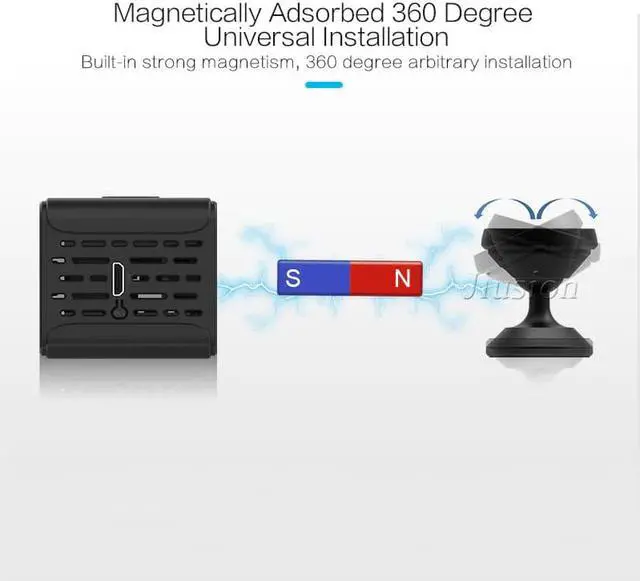 Alt view image 4 of 5 - Mini Wifi Video Camera Espia Wireless IP Camara Body Small Action Camcorder Night Vision DVR Home Surveillance Micro Webcam