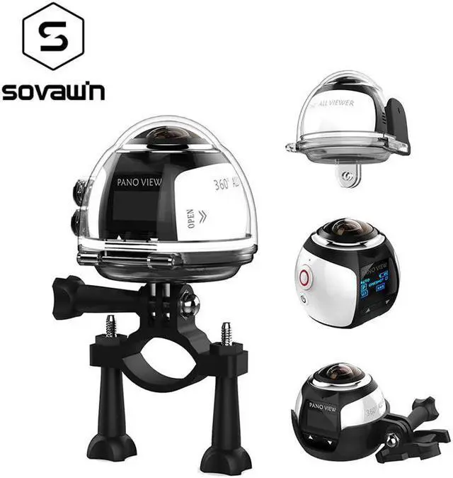 Main image of 360 Degree Camera VR 4K Wifi Video Mini Panoramic 2448*2448 HD Panorama Action 3D Virtual Realit  Waterproof Sports Driving Cam