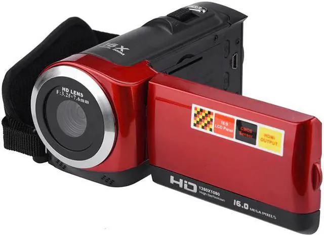 Alt view image 4 of 5 - HD-C7 Video Camera Full HD 1080P Portable Camcorders 16x Zoom 16MP Home Use Digital Camera 2.7" Rotating LCD Screen #