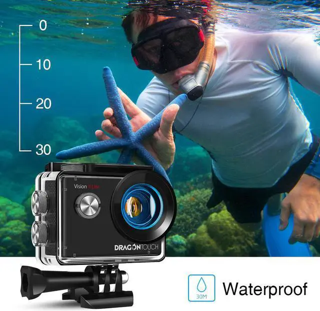 Alt view image 4 of 7 - C10 Full-HD Sports Action Camera NOVATEK96655 Processor with Wifi camera 1080p 12MP 170 Degree Wide Lens Waterproof camera