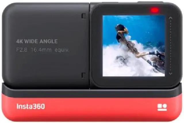 Alt view image 4 of 5 - 360 ONE R Leica 5.3K 360 5.7K 4K Multi-Module Camera Twin Edition 360 Edition  360 ONE R Battery Modular Action Camera