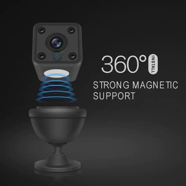 Alt view image 4 of 5 - DVR Camera Full HD 1080P Night Vision Motion Detection Micro Security Recorder Nanny Cam DV Action Sports Video