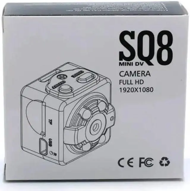 Alt view image 4 of 5 - 720P/1080P SQ8 Mini Camera Micro DV Camcorder Action Night Vision Digital Sport DV Wireless Video Voice TV Out HD Camera