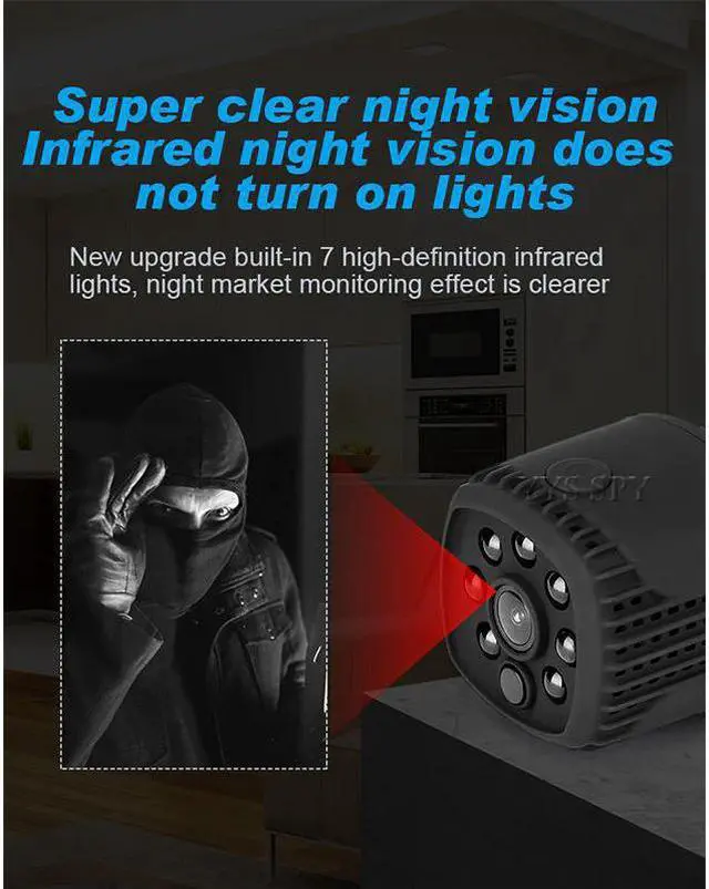 Alt view image 3 of 5 - Wifi Mini Camera HD 1080P Home Security IP Camara Night Vision Action Wireless Small Video Camcorder Espia Micro Cam Kamera