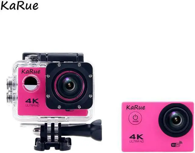 Alt view image 3 of 5 - Action Camera WiFi Ultra HD 4K Underwater 30M  2.0" LCD 1080p 60fps170D Lens Helmet Cam Waterproof Pro Sports Camera Camaras