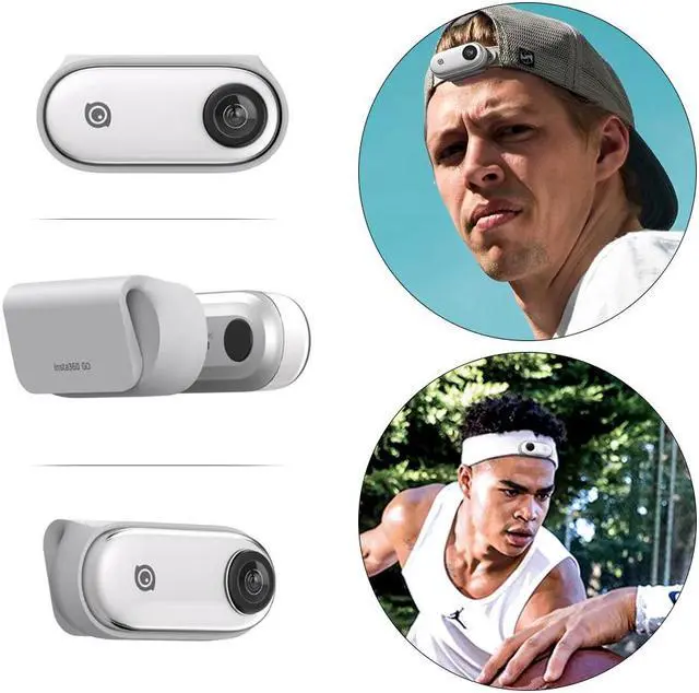 Alt view image 4 of 5 - 360 360 go Go 1080P New Action Camera  AI Auto Editing Hands- Super Mini Sports Camera Pk   360 one X