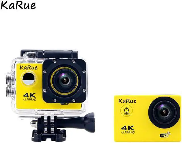 Alt view image 2 of 5 - Action Camera WiFi Ultra HD 4K Underwater 30M  2.0" LCD 1080p 60fps170D Lens Helmet Cam Waterproof Pro Sports Camera Camaras