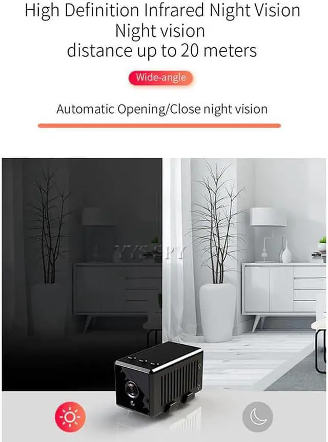 Alt view image 3 of 5 - 8 Hours Video Recording HD 1080P Mini Wifi Camera Espia Micro Action Bike Kamera Secret Gizli Small Cam Night Vision IP Camara