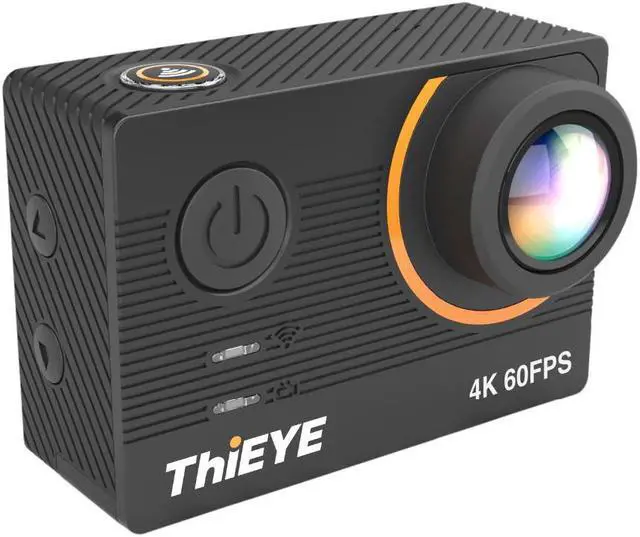 Alt view image 2 of 5 - T5 Pro WiFi Action Camera Ultra HD 4K 60fps Touch Screen  Intuitive and Fast Control IP68 Waterproof Action Camera