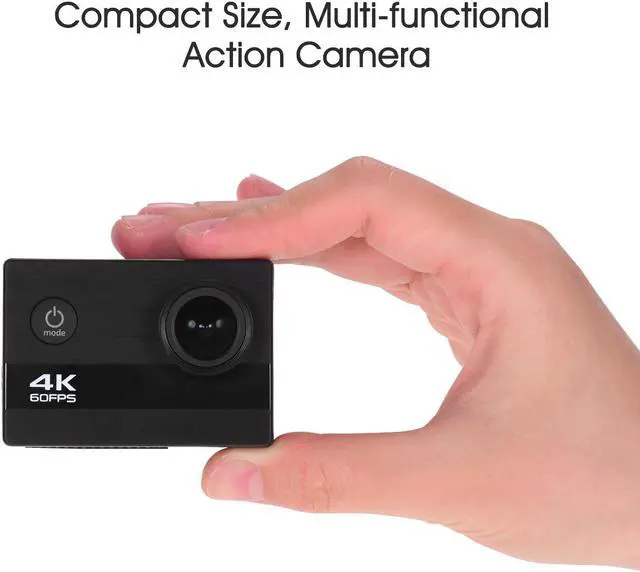 Main image of 4K 60FPS Sports mini Action micro Camera wifi 2-inch HD Screen Underwater 30m Waterproof 170 Degree Wide Angle Built-in Battery