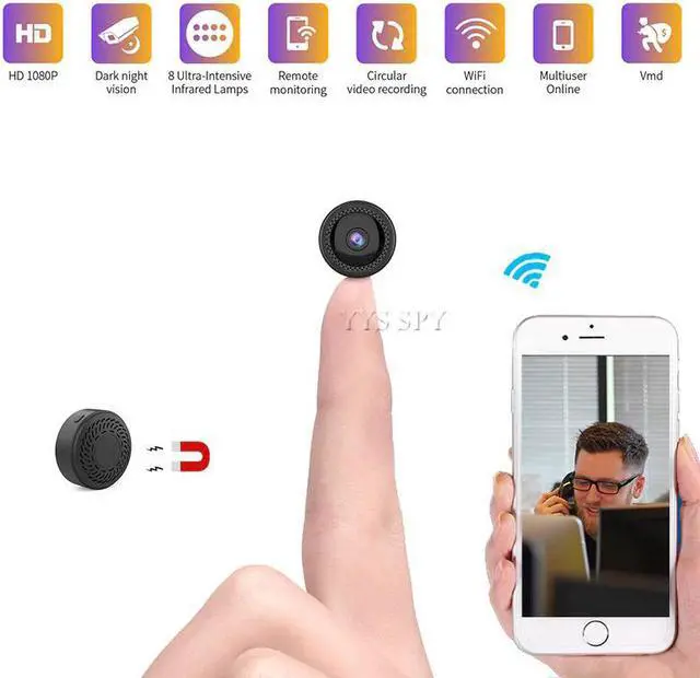 Main image of Wifi Mini Video Camera Digital Small Wireless IP IR Camcorder Security Home Surveillance Action Camara Secret Micro Kamera