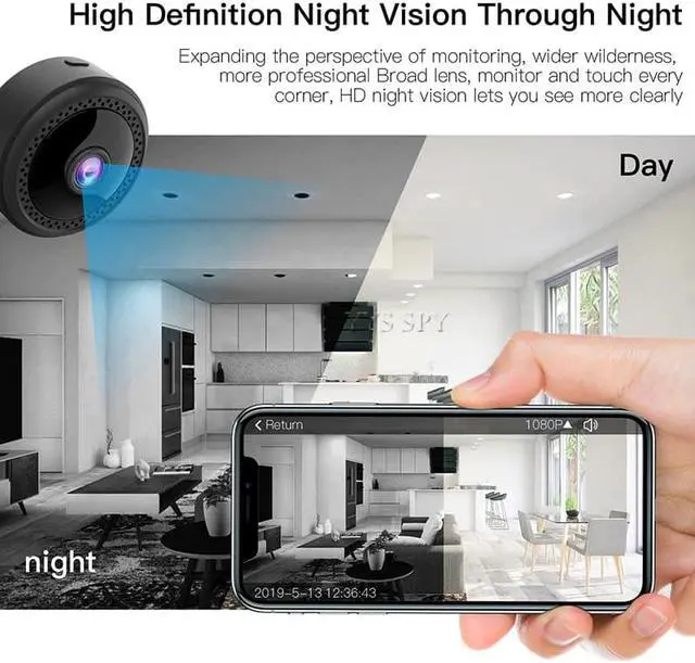 Alt view image 4 of 5 - Wifi Mini Video Camera Digital Small Wireless IP IR Camcorder Security Home Surveillance Action Camara Secret Micro Kamera