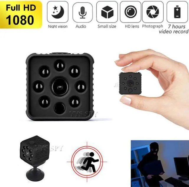 Main image of 7 Hour Video Record HD IR Mini Camera Gizli Secret Magnetic Body Camcorder Action Outdoor Camara Security Support Hidden SD Card