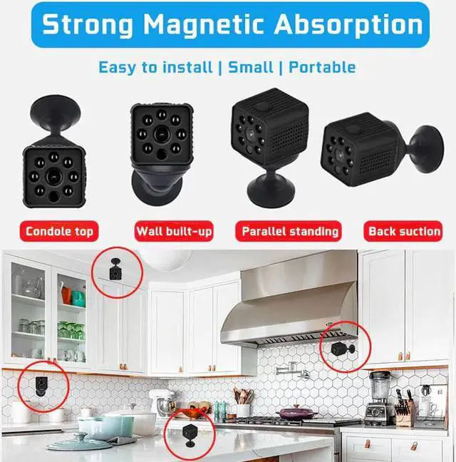 Alt view image 3 of 5 - 7 Hour Video Recording Mini Camera Espia Small Secret Camara Action Kamera Night Vision Micro Camcorder Support Hidden SD Card
