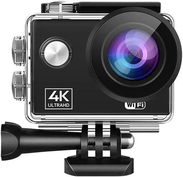 Alt view image 2 of 5 - Action Camera 2.7K/30FPS 1080P/60FPS WIFI 24MP Ultra HD Mini Helmet Cam WiFi Waterproof Sports Camera
