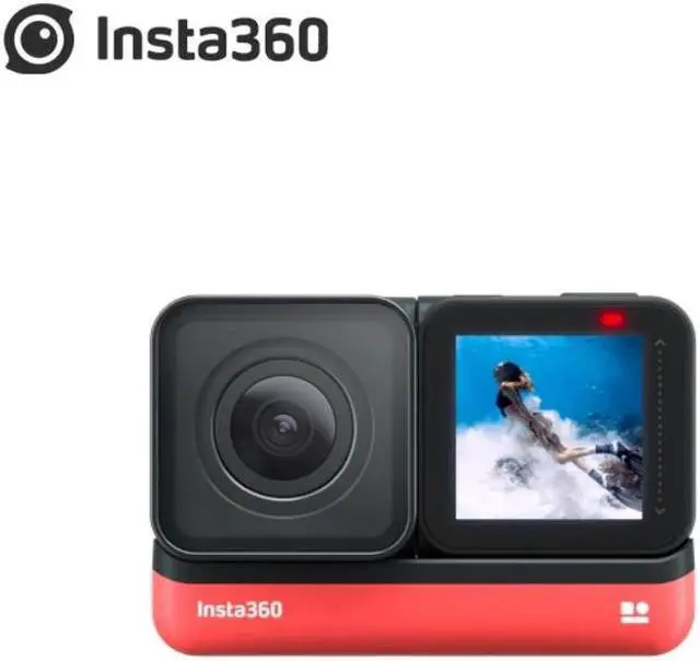 Alt view image 2 of 5 - 360 ONE R Leica 5.3K 360 5.7K 4K Multi-Module Camera Twin Edition 360 Edition  360 ONE R Battery Modular Action Camera