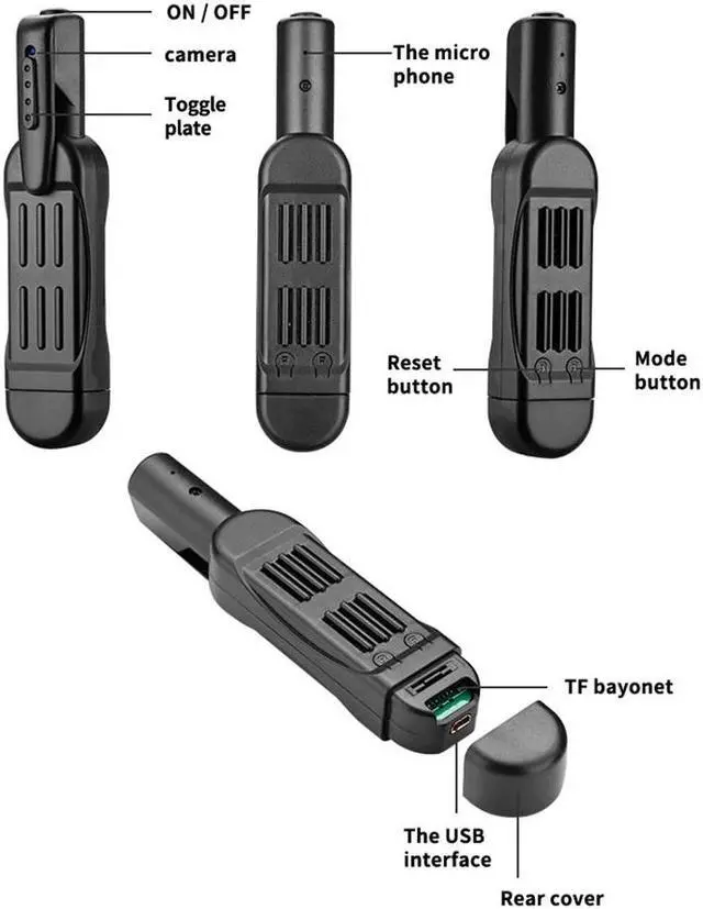 Alt view image 7 of 7 - Pen Mini Camera Pen HD 1080P 850mAh Camcorder Video Audio Recorder PC Micro DV Small Digital Action Cam