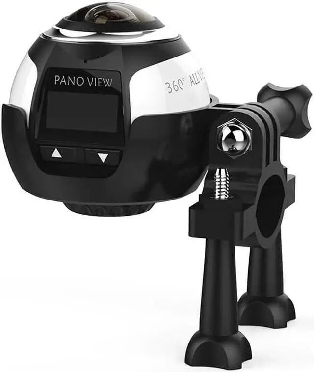 Alt view image 4 of 5 - 360 Degree Camera VR 4K Wifi Video Mini Panoramic 2448*2448 HD Panorama Action 30m Waterproof Sports Driving Cam 2017