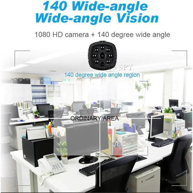 Alt view image 5 of 5 - Wifi Mini Camera HD 1080P Home Security IP Camara Night Vision Action Wireless Small Video Camcorder Espia Micro Cam Kamera