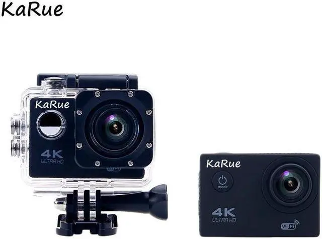 Alt view image 5 of 5 - Action Camera WiFi Ultra HD 4K Underwater 30M  2.0" LCD 1080p 60fps170D Lens Helmet Cam Waterproof Pro Sports Camera Camaras