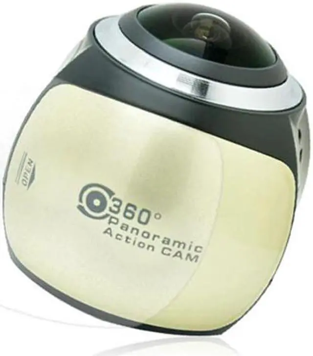 Alt view image 5 of 5 - ELRVIKE 4K 360 Action Camera Wifi Mini 2448*2448 Ultra HD Mini Panorama Camera 360 Degree Sport Driving VR Camera HDV