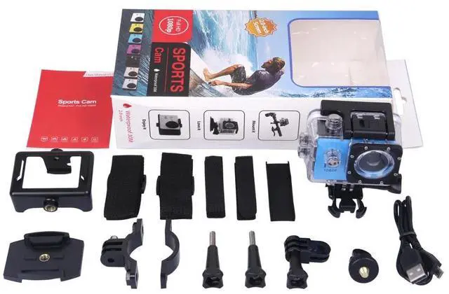 Alt view image 3 of 5 - Outdoor Sport Action Mini underwater Camera 480P Full Waterproof Cam DV  Screen Water Resistant Video Surveillance