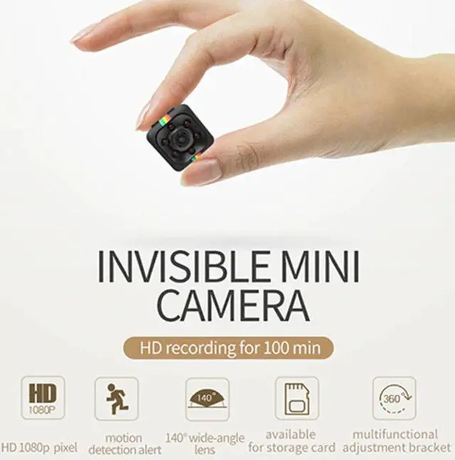 Alt view image 3 of 5 - Newest SQ11 Mini camera HD 1080P Camera Night Vision Mini Camcorder Action Camera DV Video voice Recorder Micro Cameras