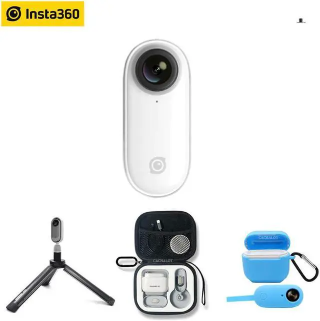 Main image of 360 GO Mini Action Camera AI Auto Editing Hands- Smallest Stabilized 18.3g Camera for iPhone and Android