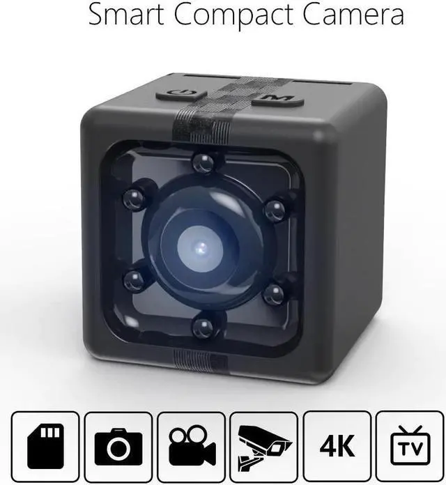 Alt view image 2 of 5 - 10g Full HD 1080P Microcamera Action Night Vision Sport Recorder Camcorder Portable Mini Wireless Camera Support TF Card