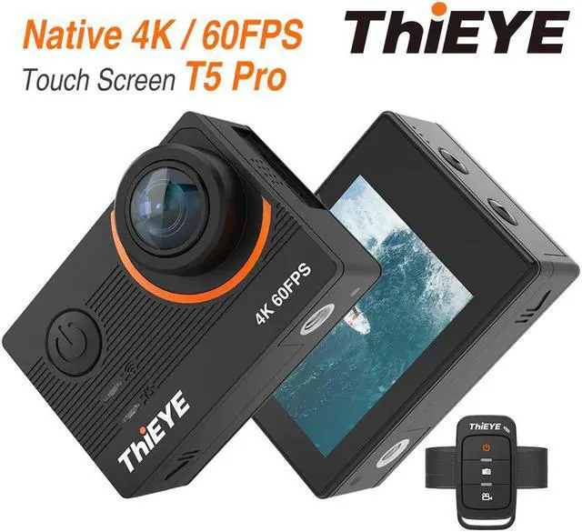 Main image of TEYE T5 Pro  WiFi Action Camera Real 4K Ultra HD Sport Cam with EIS Distortion Remote Control 60M Waterproof