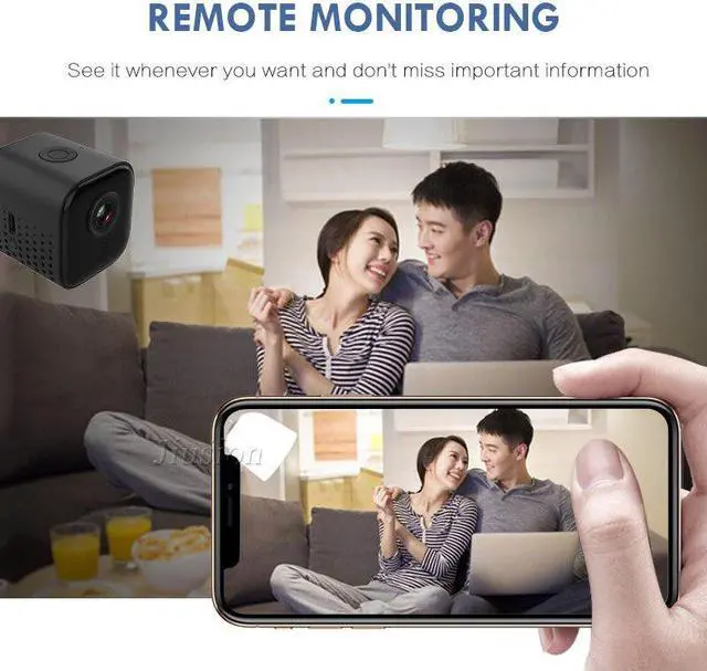 Alt view image 3 of 5 - Mini Wifi Camera 1080P Gizli Action IP Video Kamera Wireless Night Vision Small Body Micro Camaras Support Hidden SD Card