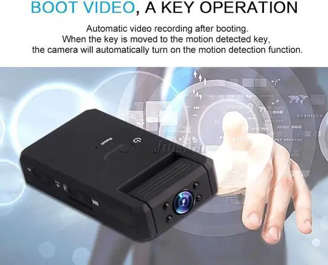 Alt view image 2 of 5 - 10 Hours HD 1080P Mini Camera Espia Security Outdoor Smart Small Camcorder Action Video Camara Night Vision Micro Body Camera